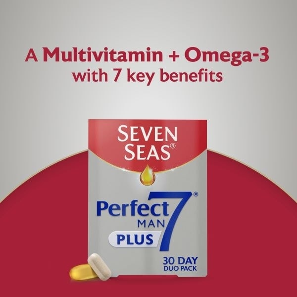 Seven Seas Perfect7 Man Plus Multivitamins 30 Day Duo Pack
