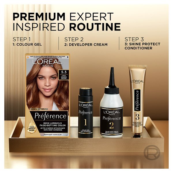 Preference Infinia 5.3 Virginia Chestnut Brown Hair Dye