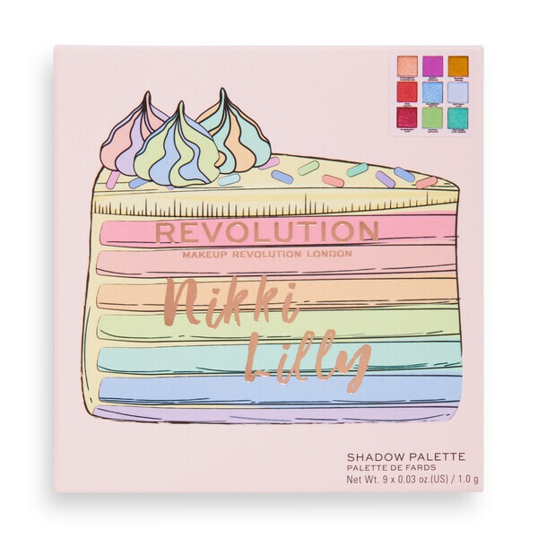 Revolution X Nikki Lilly Eyeshadow Palette Candy Tones