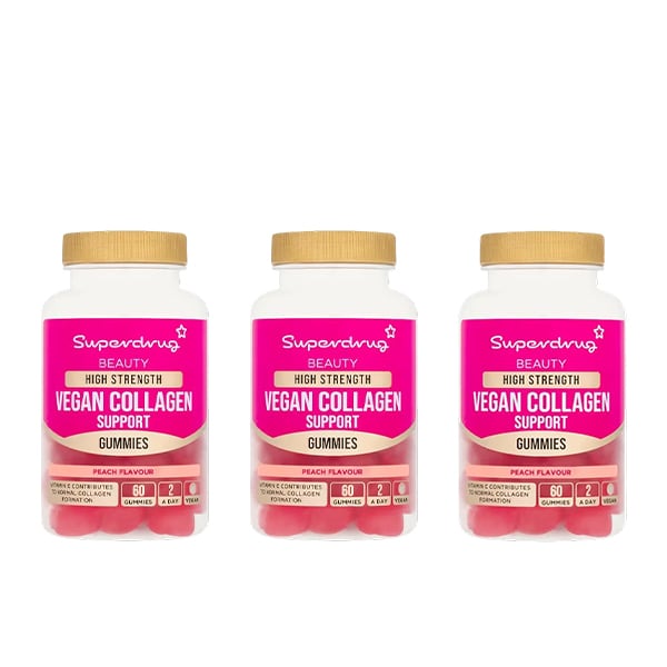 Superdrug High Strength Collagen Vegan Gummies 3 Months Supply