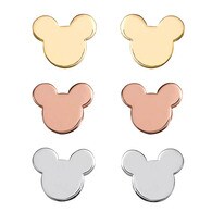 Disney Mickey Mouse Multi-Coloured Plated Earring Set