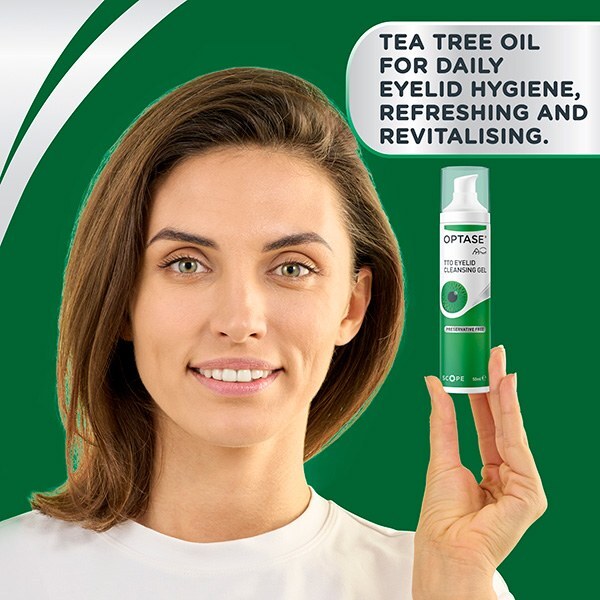 Optase Tto Cleansing Gel 50Ml Tea Tree Oil, Hyaluronic Acid