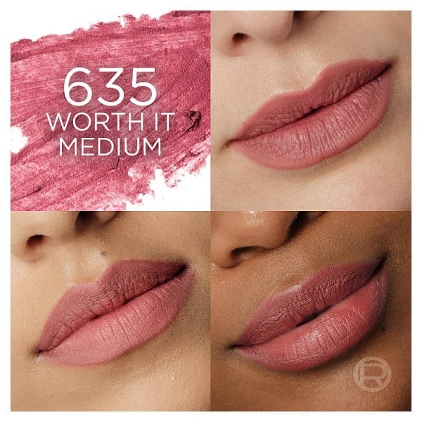 L'Oreal Paris Blurfiller Lip Contour Lip Liner 635 Worth It Medium