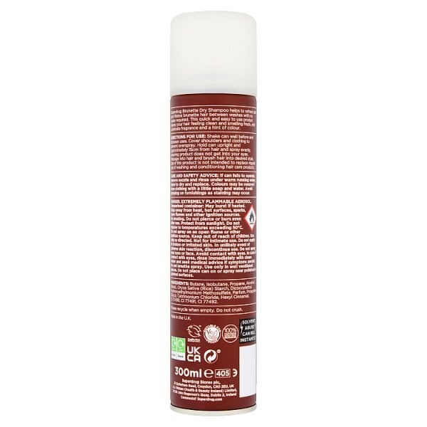 Superdrug Dry Shampoo Brunette 300ml