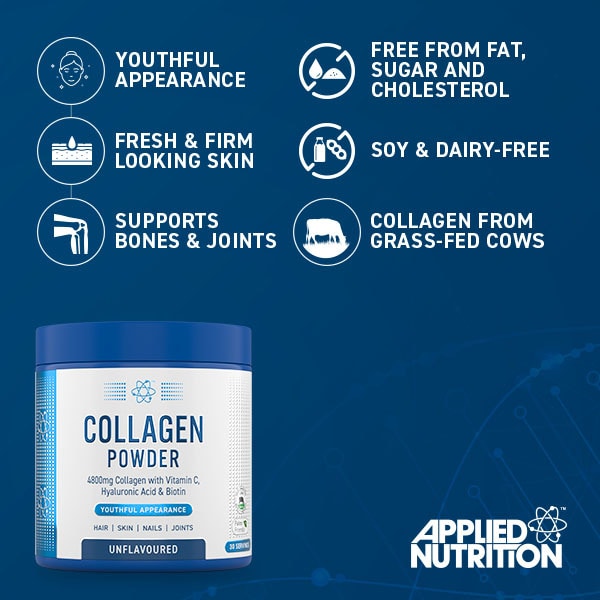 Applied Nutrition Collagen Powder Unflavoured 165g