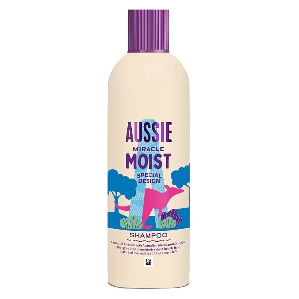Aussie Miracle Moist Shampoo 300Ml Moisture Quenching