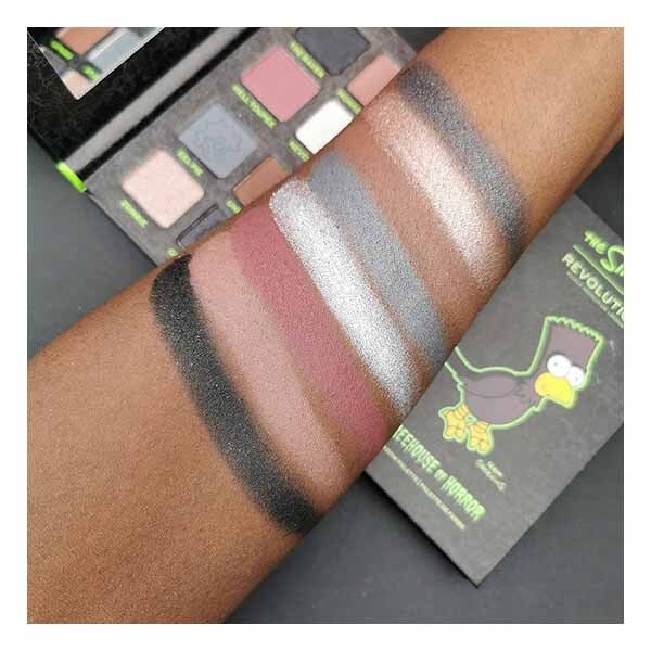 DNR Revolution The Simpsons Mini Shadow Palette Raven Bart