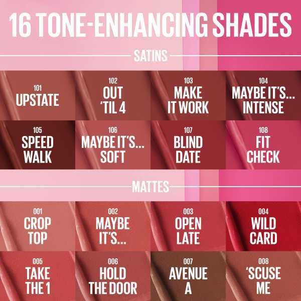 Maybelline Serum Lipstick Satin Blind Date