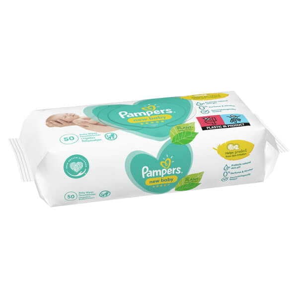 Pampers New Baby Sensitive Baby Wipes 50 Pack