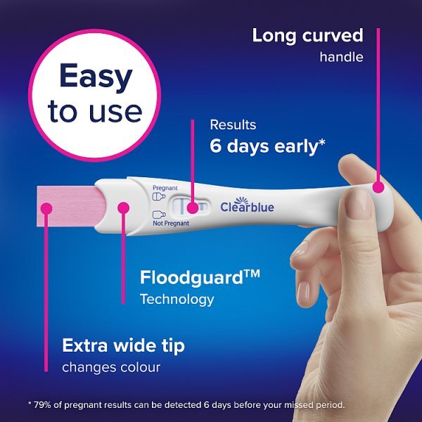 Clearblue Visual Ultra Early Pregnancy Test - 2 Tests