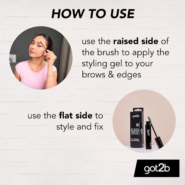Got2b Glued 4 Brows & Edges Waterproof 16Ml