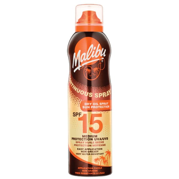 Malibu Aerosol Dry Oil SPF15