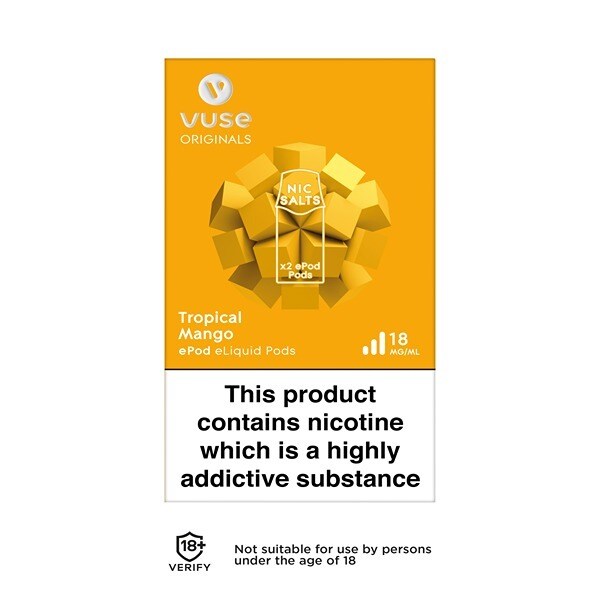 Vuse Epod Pods Tropical Mango 18Mg