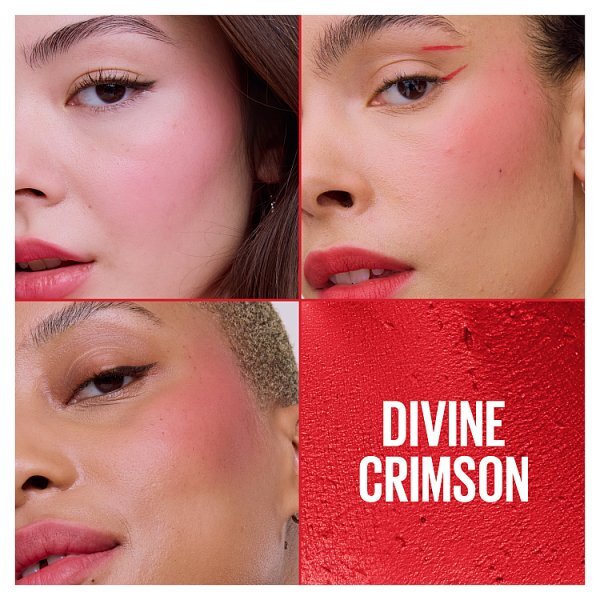 Maybelline Cloudtopia Lip & Cheek Tint 03 Divine Crimson