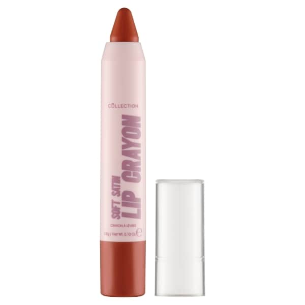 Collection Soft Satin Lip Crayon Peachy Nude