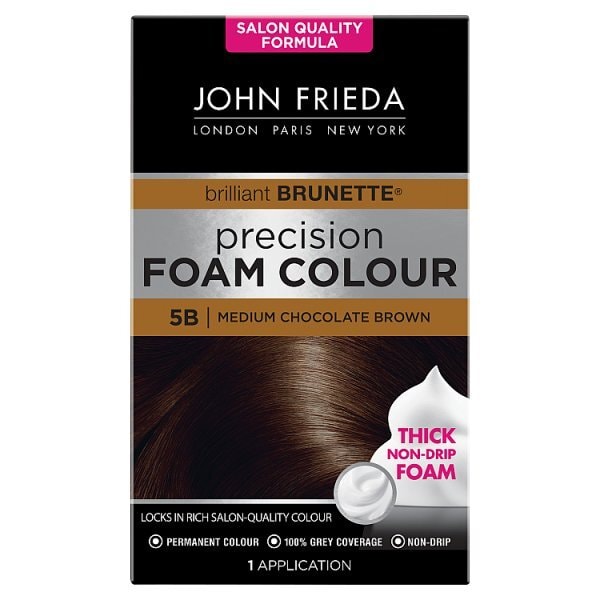 John Frieda Precision Foam Medium Chocolate Brown 5B