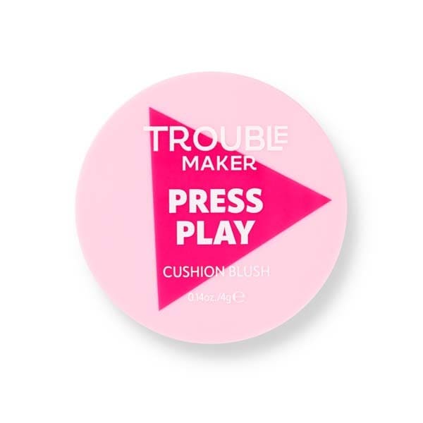 Trouble Maker Press Play Blush Cushion Double Tap Light Pink