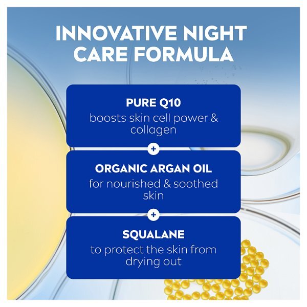 NIVEA Q10 Power 60+ Anti-Wrinkle Night Cream 50ml