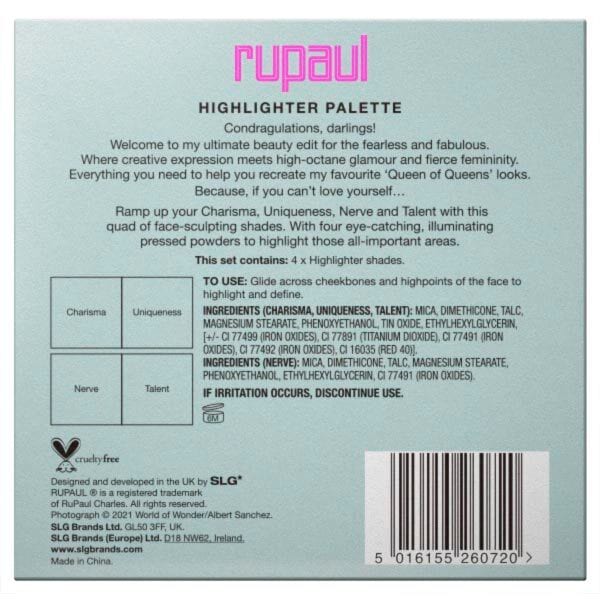 RuPaul The Final Four Highlighter Palette