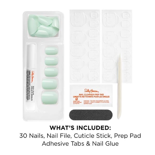 Sally Hansen Salon Effects Perfect Press-On Nails - Amaze-Mint