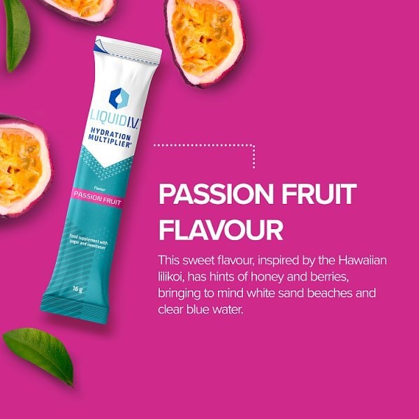 Liquid Iv Electrolyte Powder Mix Passion Fruit X6