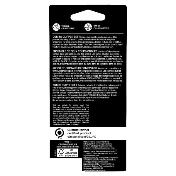 Tweezerman Combo Clipper Set