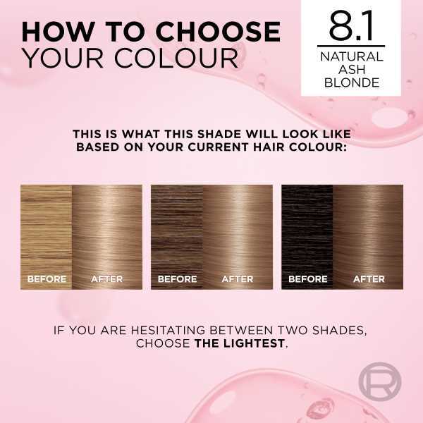 L'Oréal Excellence Crème 8.1 Natural Ash Blonde