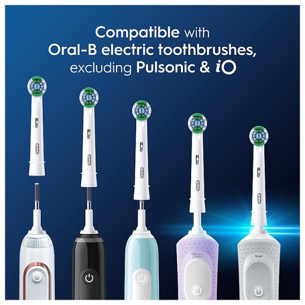Oral-B Pro Precision Clean Toothbrush Heads, 2 Counts