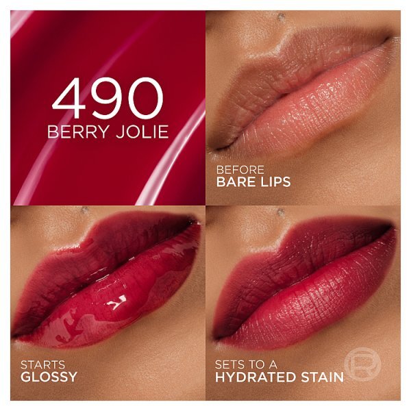 L'Oréal Paris Hyaluron Tint Lip Stain Serum 490 Berry Jolie