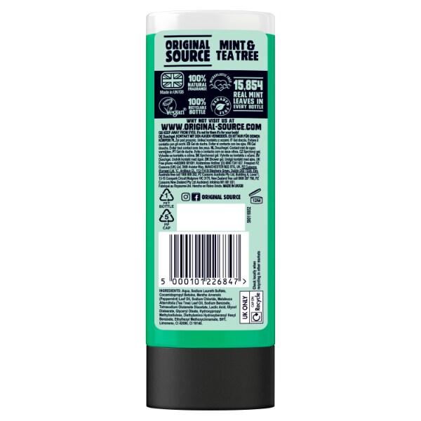 Original Source Mint & Tea Tree Shower 500ml