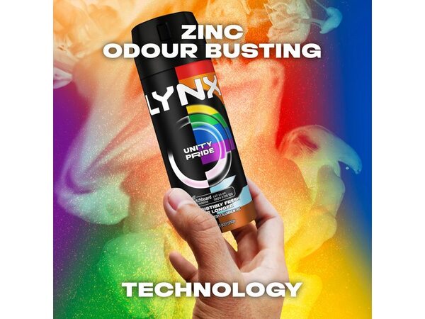 Lynx Limited Edition Unity Pride Aerosol Body Spray 150 ml