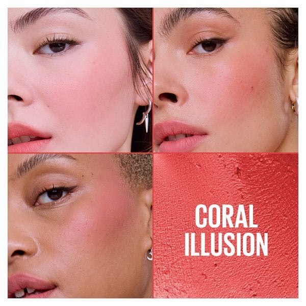 Maybelline Cloudtopia Lip & Cheek Tint 05 Coral Illusion