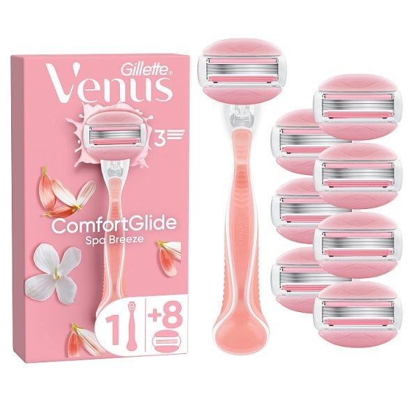 Venus Comfortglide Spa Breeze Razor - 8 Blades
