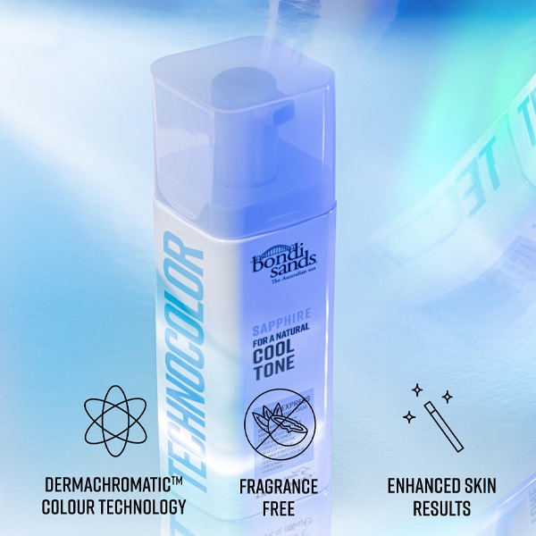 Technocolor 1 Hour Express Self Tanning Foam Sapphire 200Ml