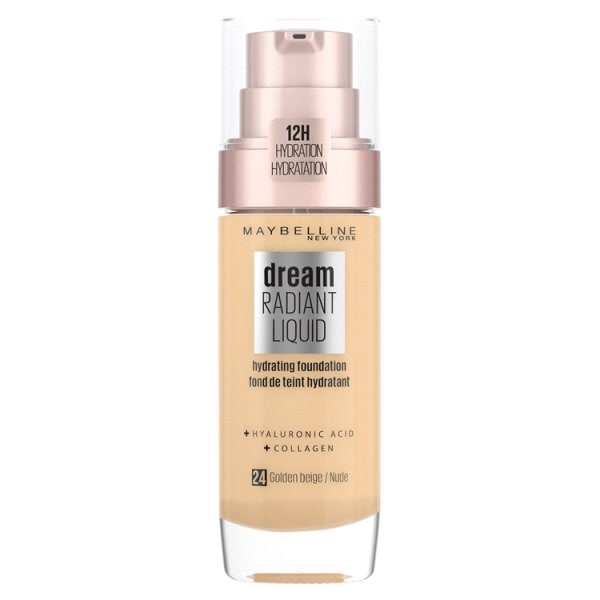 Maybelline Dream Radiant Liquid Foundation 024 Golden Beige