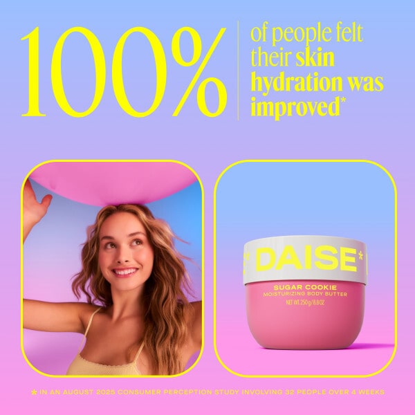 DAISE Moisturising Body Butter in Sugar Cookie, 250g