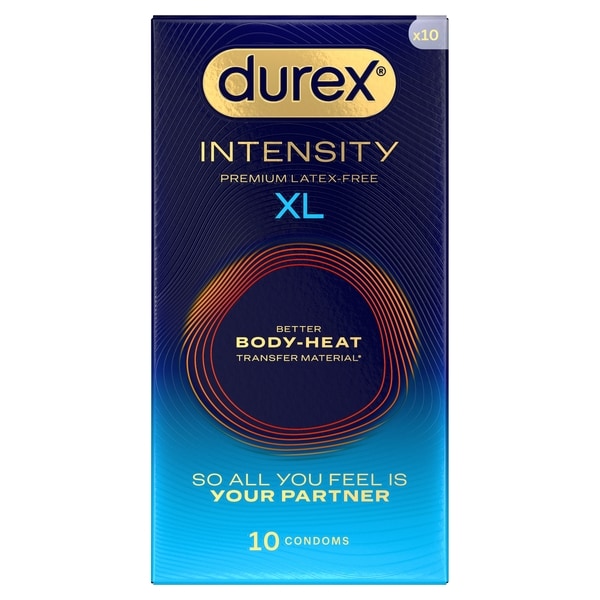 Durex Intensity Condom Wide Fit 10S