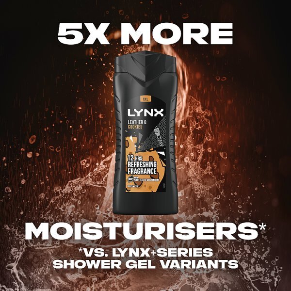 Lynx Collision Leather & Cookies Shower Gel 500ml