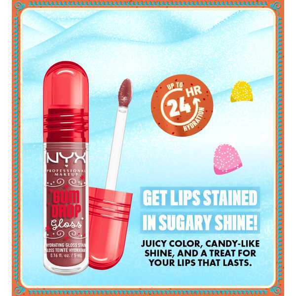 NYX Professional Makeup Gum Drop Gloss Hydra Honey
