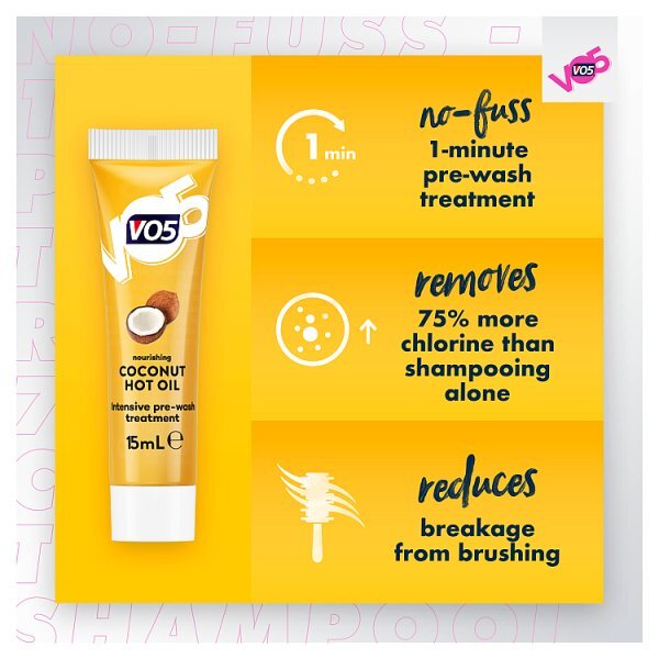 VO5 Nourishing Coconut Hot Oil 15ml 4 pack