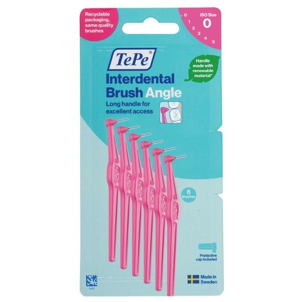 Tepe Angle Interdental Brush Pink