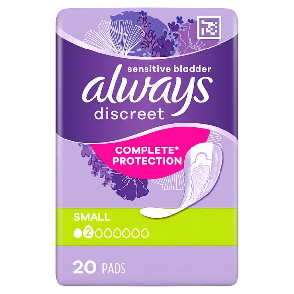 Always Discreet Incontinence Pads Small 20