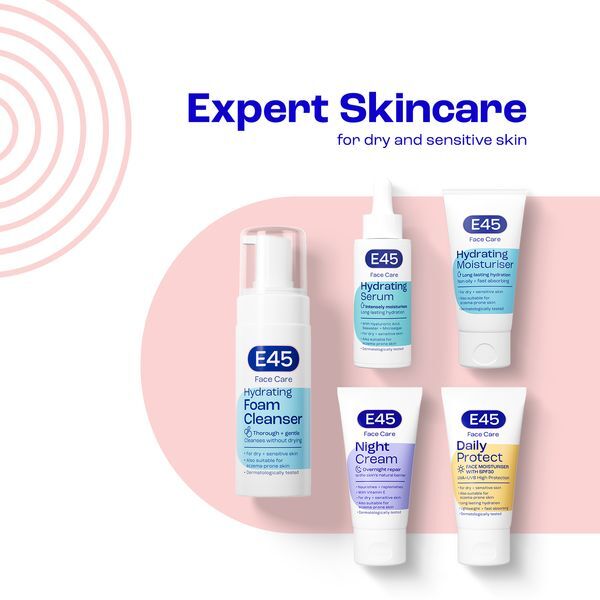 E45 Daily Protect Face Moisturiser Spf30 For Dry Skin 50Ml