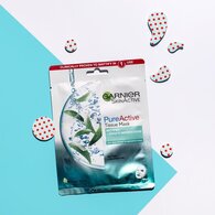 Garnier Pure Active Tea Tree & Salicylic Acid Sheet Mask 23g