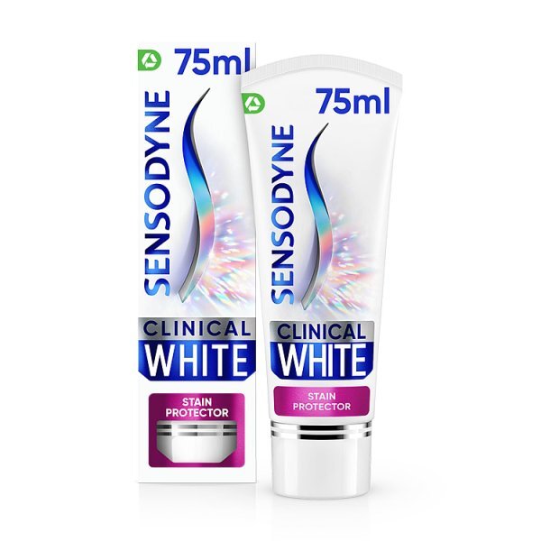 Sensodyne Clinical White Stain Protector Toothpaste, 75Ml