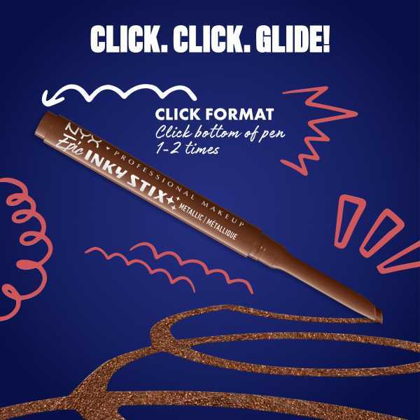 NYX Professional Makeup Epic Inky Stix Kinetic Copper