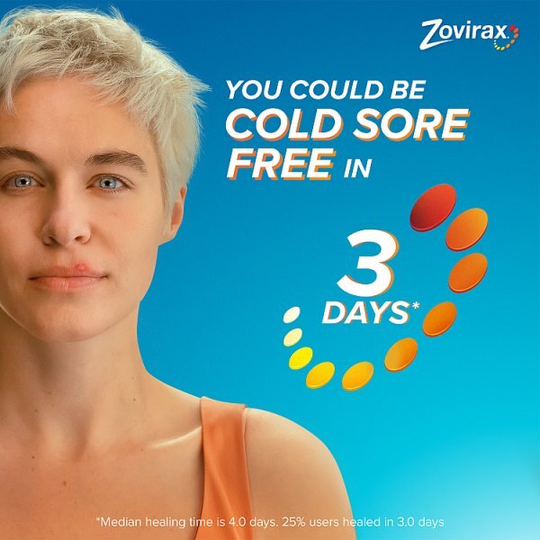 Zovirax Cold Sore Cream 2g