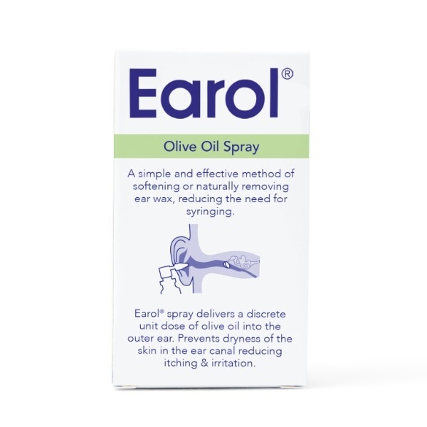 Earol Olive Oil Remove Ear Wax Spray