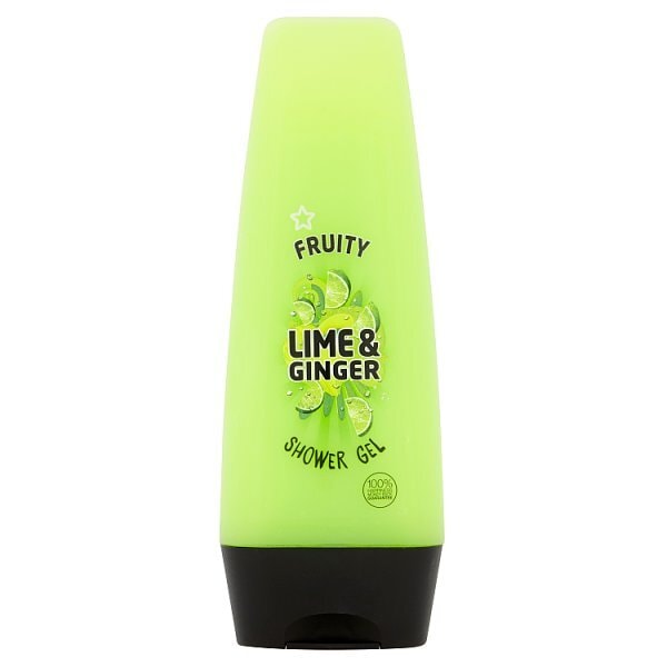 Superdrug Fruity Lime & Ginger Shower Gel 250ml