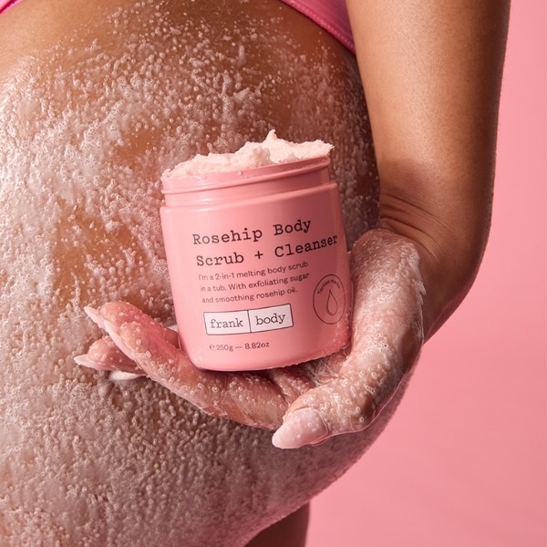 Frank Body Rosehip Scrub + Cleanser 250g